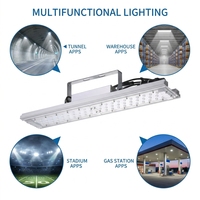 Projecteur LED étanche IP66 pour tunnel 50W 100W 150W 180W avec modules LED en aluminium aéronautique