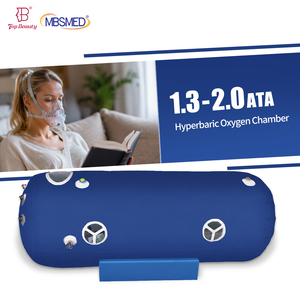 Chambre hyperbare à coque souple à double commande pour usage domestique, type couché, 1.3 ATA 1.5 ATA, chambre d'oxygénation hyperbare à usage domestique - Product Image 2