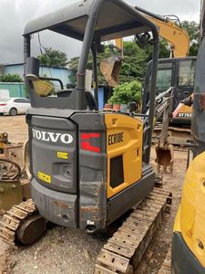 Miniexcavadora Usada Volvo ECR18E <span class=keywords><strong>de</strong></span> 1.8 Toneladas, <span class=keywords><strong>Excavadora</strong></span> <span class=keywords><strong>de</strong></span> Orugas, <span class=keywords><strong>Excavadora</strong></span> <span class=keywords><strong>de</strong></span> <span class=keywords><strong>Segunda</strong></span> <span class=keywords><strong>Mano</strong></span>, Giro <span class=keywords><strong>de</strong></span> Cola Cero Original para Espacios Estrechos - Product Image 5