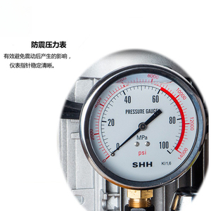 Pompe ultra haute pression, hydraulique, à piston (actionnée au pied avec électrovanne) - Product Image 2