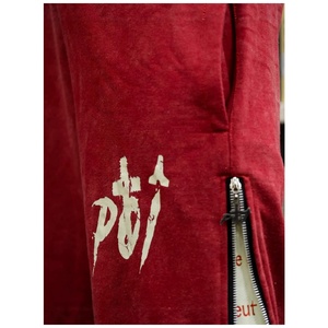 <span class=keywords><strong>Pantalones</strong></span> unisex de estilo americano, de corte holgado, con estampado de nicho, doble cintura, estilo hip-hop, de pierna ancha, con temática oscura y a la moda. - Product Image 6