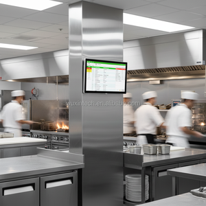Sistema POS con Monitor Todo en Uno Android/Windows de 21.5/27 Pulgadas para <span class=keywords><strong>Restaurante</strong></span>, Pantalla Táctil KDS para Cocina Comercial - Product Image 3