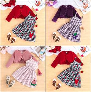 Fabricante de ropa de fábrica, trajes para niñas pequeñas, ropa de bebé de algodón de dibujos animados, fabricante de ropa, ropa de verano para niños Gar - Product Image 2