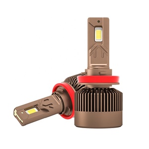 Nueva llegada 18000lm LED xenón faro delantero bombilla globes12V 24V 180 vatios tres tubos de calor accesorios para automóviles H8 H11 - Product Image 1