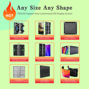 6m x 3m LED hiển thị hệ thống hoàn chỉnh p2.6 p2.9 P3 p3.91 p4.81 LED bảng điều chỉnh 500mm x 1000mm Backdrop trong nhà ngoài trời Màn hình LED - Product Image 5