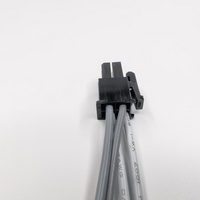 Kabel Harness Kustom Molex 4.2mm Pitch 4 6 8 Pin Konektor Mini-Fit 5557-04R-400 Rakitan Kabel untuk Daya CPU ATX