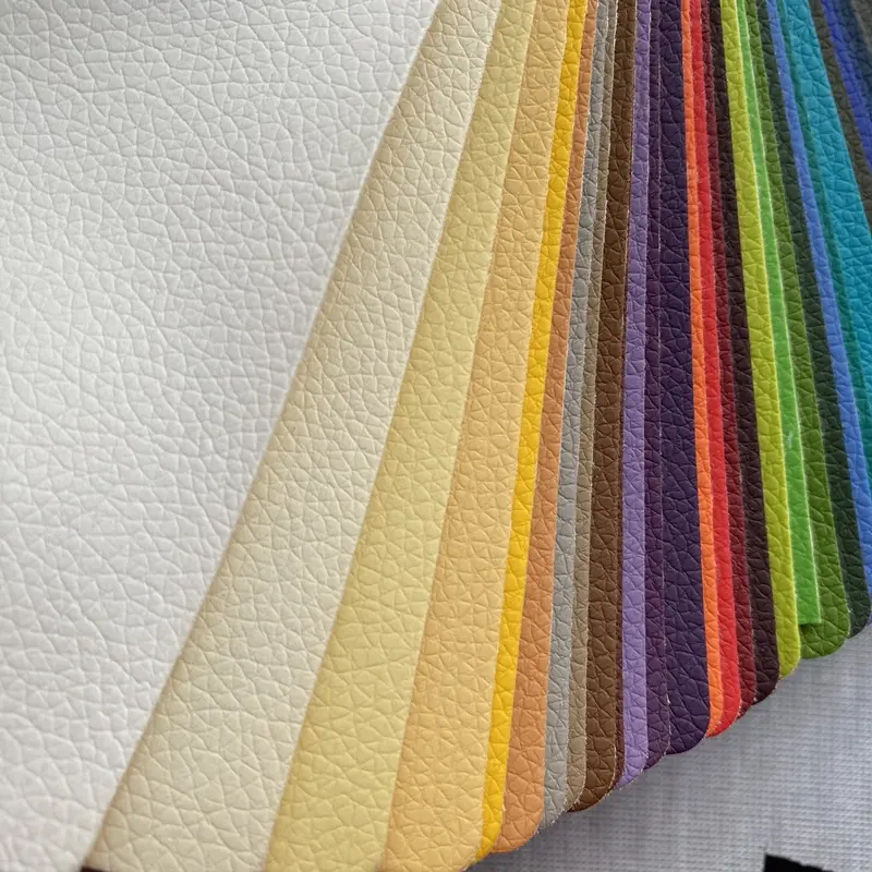 Vari colori soft hand touch tappezzeria tessuto pelle pelle sintetica china rexine per scarpe borse borse