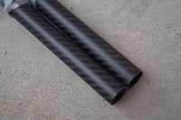 Direct Factory Custom 3K Twill Matte Carbon Fiber Buis Lichtgewicht voor Fruitpluk Telescopische Paal Tuingereedschap Onderdelen