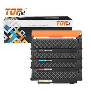 Cartouche de <span class=keywords><strong>toner</strong></span> couleur compatible Topjet 117A W2070A W2071A W2072A <span class=keywords><strong>W2073A</strong></span> avec puce pour imprimante HP 150a MFP 178nw 179fnw - Product Image 1