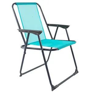 OEM Factory agent breathable lightweight folding beach chair outdoor mesh fabric