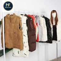 Vêtements d'occasion, gilets en coton pour hommes et femmes, commande minimum 500 kg, achat en gros en balles