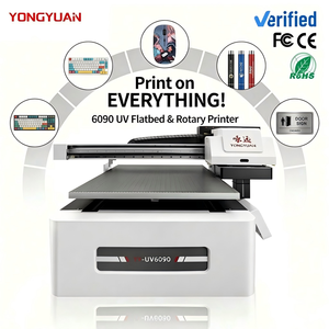 Imprimante d'autocollants UV DTF 6090, 3 têtes d'impression XP600, imprimante à jet d'encre UV 3D avec vernis, imprimante à plat grand <span class=keywords><strong>format</strong></span> - Product Image 1