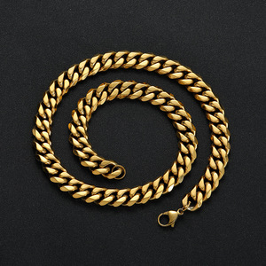 Venta al por mayor del fabricante a medida dominante de los hombres de <span class=keywords><strong>la</strong></span> moda de joyería de acero inoxidable collar seis de cadena mágica SSCN--031 - Product Image 4