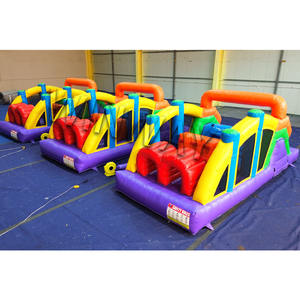 Pista de Obstáculos Inflable de Grado Comercial, Suministro Directo de Fábrica, <span class=keywords><strong>Mini</strong></span> Pista de Obstáculos Inflable para Niños, Lista para la Venta - Product Image 2