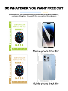 Presa di fabbrica di alta qualità Nano idrogel pellicola opaca protezione dello schermo TPU idrogel pellicola per cellulare - Product Image 3