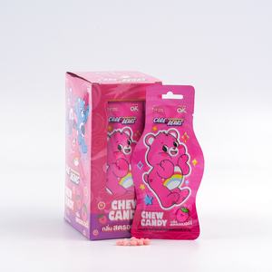 Présentoir de bonbons halal végétalien sac en forme de <span class=keywords><strong>cola</strong></span> BRC SHC millions bonbons d'importation bonbons à mâcher caramelo exotique <span class=keywords><strong>bonbon</strong></span> OEM pack bonbons à mâcher - Product Image 4