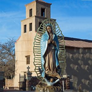 Estatua De Virgen religiosa hecha a medida, gran tamaño, venta en el Santuario, Iglesia al aire libre, Iglesia De Señora <span class=keywords><strong>Guadalupe</strong></span> Sta - Product Image 1