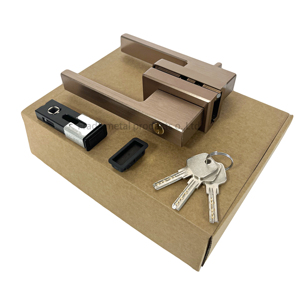 Slim <strong>Casement</strong> Door <strong>Handle</strong> <strong>Lock</strong> for Aluminium Swing Open Double Glazing Glass Hardware Great Appearance Modern Asian Market