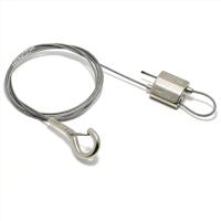 Prix de gros d'usine LED panneau câble métallique éclairage plafond suspendu Clips fil boucle pince