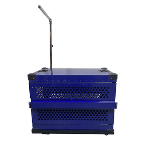 <span class=keywords><strong>Cages</strong></span> pour chiens et chats <span class=keywords><strong>extra</strong></span> larges incassables et à ventilation en acier inoxydable pour animaux de compagnie - Product Image 2