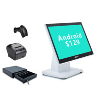 Écran tactile personnalisé du système Android POS 15.6 pouces multi touch pos
