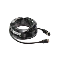 Hochwertiger 10m 4Pin Aviation Connector Din Kabel Strom & Video für Überwachungs zubehör