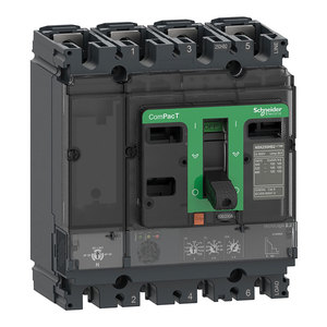 Schneider MCCB NSX250F 36kA AC 3P 4P 40A 50A 63A 80A 100A 125A 160A 200A 250A 400A 500A 630A 800A Molded case pemutus sirkuit - Product Image 1