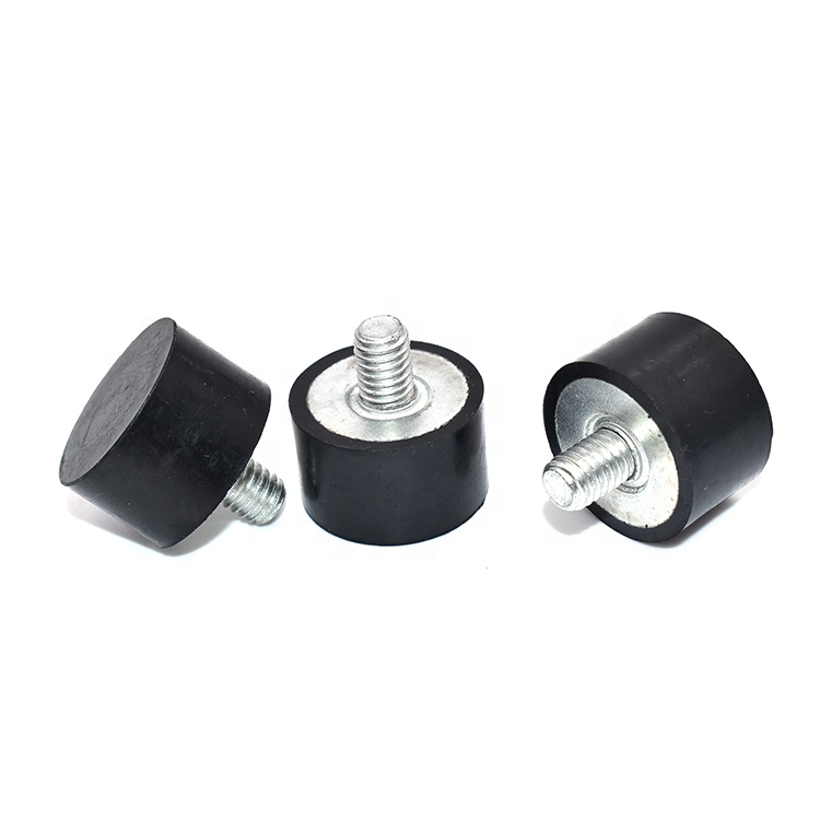 SWKS, изготовленный на заказ, прочный цилиндрический резиновый амортизирующий бампер с вибрацией