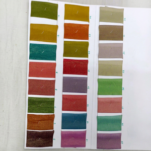 Pure Zari Organza <b>Fabric</b> Plain 20 Meter Than For Fancy Dress Kurti Saree Shimmering Organza Material For Traditional Women Wear - Product Image 1