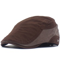 Bérets et casquettes pour hommes : Bérets de golf, casquettes de soleil, bérets Ivy, bérets en coton tendance, bérets décontractés à visière, bérets Newsboy
