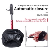 Accessoires OEM SPG pour arcs composés de tir à l'arc : Ensemble professionnel de chasse avec déclencheurs de poignet réglables, pince de préhension et calibre D-loop