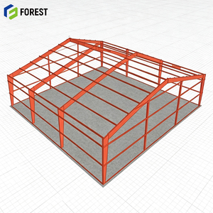 Almacén de Acero Prefabricado de Alta Resistencia, Estructura de Acero Pre-ingenierizada, Instalación Industrial de Logística y Distribución de Mercancías - Product Image 1
