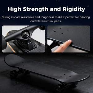 Filamento para Impresora 3D Creality Pa6-Cf, 1.75mm, 1kg, Negro, Filamento de Fibra de Carbono y Nylon de Alta Resistencia - Product Image 4