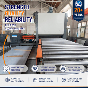 แผ่นเหล็กสแตนเลสรีดร้อน ASTM Standard 317L ผิวปัดเงา หนา 1.0 มม. x กว้าง 1250 มม. สำหรับงานวิศวกรรมทางทะเล - Product Image 1