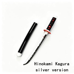 Spada in Plastica da 43cm/16.93in dell'Anime <span class=keywords><strong>Demon</strong></span> <span class=keywords><strong>Slayer</strong></span>, Lama Nichirin di Tanjiro Kamado e Zenitsu Agatsuma, Accessorio per Cosplay - Product Image 4