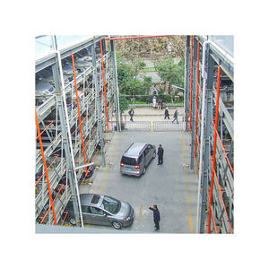 Yeni teknoloji çelik bulmaca araba sistemleri motorlu park asansörleri çift katlı bodrum açık Carport araba park yeri - Product Image 4