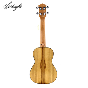 Ukelele de madera de cebra de 23 pulgadas, <span class=keywords><strong>guitarra</strong></span> eléctrica de bajo clásica acústica, ukelele de <span class=keywords><strong>concierto</strong></span> - Product Image 3