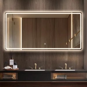 <span class=keywords><strong>Espejo</strong></span> de Baño LED Inteligente con Pantalla Táctil, Montado <span class=keywords><strong>en</strong></span> <span class=keywords><strong>la</strong></span> Pared, Antivaho, Luz Regulable <span class=keywords><strong>para</strong></span> Baño - Product Image 2