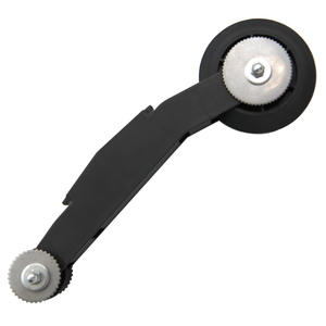 Abrazadera para juntas de placas de yeso de 150 mm, abrazadera de resorte de plástico para uniones de placas de yeso, versión negra, no ajustable, métrica - Product Image 1