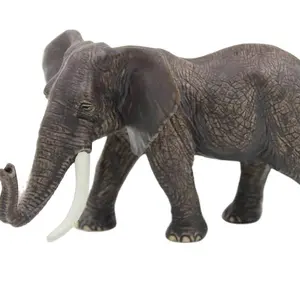 Hot selling animals hard PVC elephant model toys