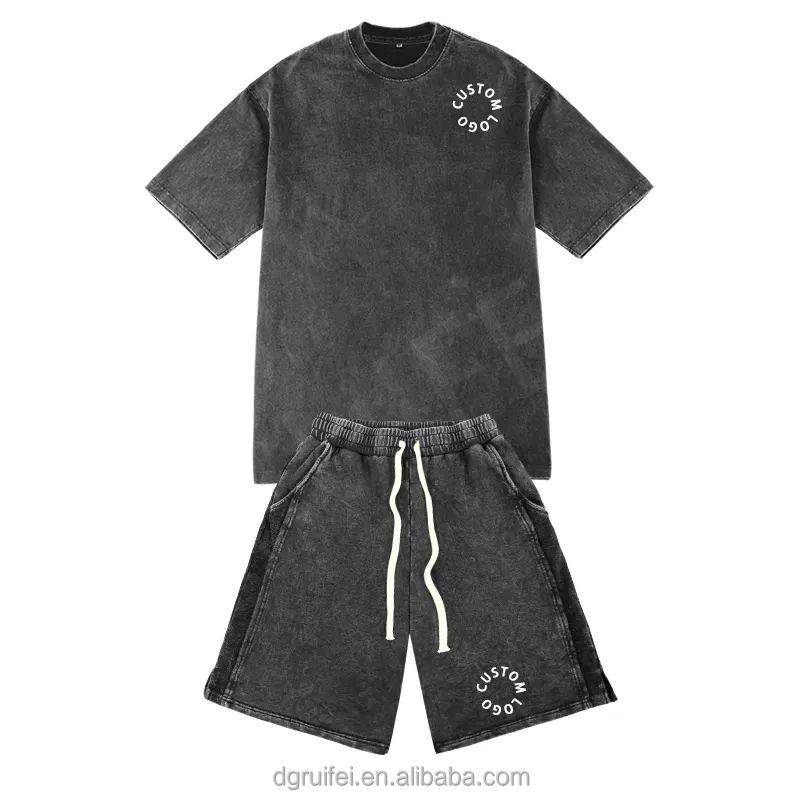 Oversized Washed Custom Tracksuit