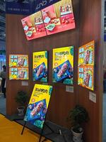 Kotak Lampu LED Dinding Ewen DX-2401-27 A1-A4, Bingkai Poster Kaca Temper, Papan Iklan Persegi Custom, Buatan China