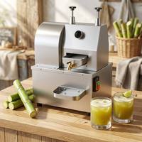 Elektrische suikerrietpers van roestvrij staal, sapcentrifuge voor fruit & groenteverwerking