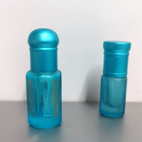 Botol Kaca Premium Mewah Berkualitas Tinggi dengan Stempel Emas untuk Minyak Parfum untuk Minyak OUD & Attar dalam Kemasan Roll-On 3ml/6ml/12ml