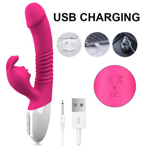 <span class=keywords><strong>2025</strong></span> секс-товары Телескопический фаллоимитатор вибратор, вибратор с кроликом, секс-игрушки для женщин - Product Image 6