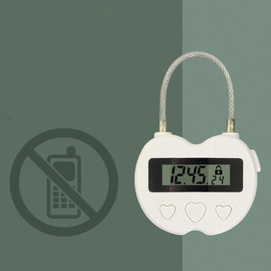 YH2172 Display USB Rechargeable Metal Multi-Purpose Safe Digital Time Release Game Delay Lock Time <strong>Timer</strong> <strong>Padlock</strong> - Product Image 5