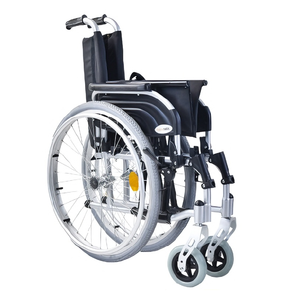 รถเข็นวีลแชร์พรีเมียม รุ่น Takan SYIV100-46A โครงอะลูมิเนียม ที่วางแขนแบบพับได้ ที่พักเท้าพับได้ เบรกแบบล็อคอัตโนมัติ รับน้ำหนักได้ 120 กก. แบบปรับด้วยมือ - Product Image 6