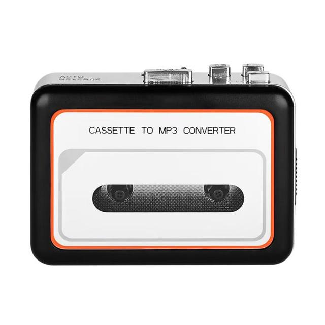 Factory Price Cassette to MP3 Converter Tape Player Portable Dual Speakers