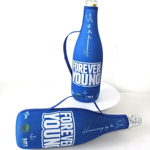 Cách điện tùy chỉnh rượu vang Túi rượu vang một chai Quà tặng Túi tàu sân bay Tote Neoprene rượu mát - Product Image 6