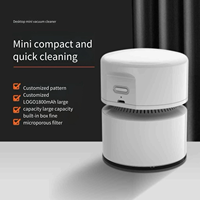 Balayeuse intelligente pour bureau à domicile Mini aspirateur de table Balayeuse pour ordinateur de bureau Outil de dépoussiérage